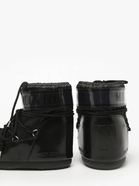 Boots Icon Low Glance Moon boot Zwart accessoires D1409350 ander zicht 2