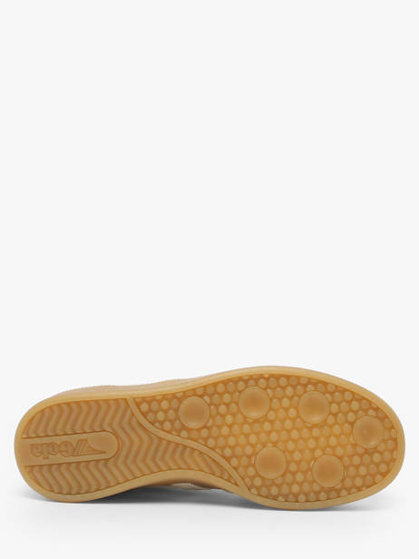Sneakers Uit Leder Gola Goud accessoires CLB783 ander zicht 4