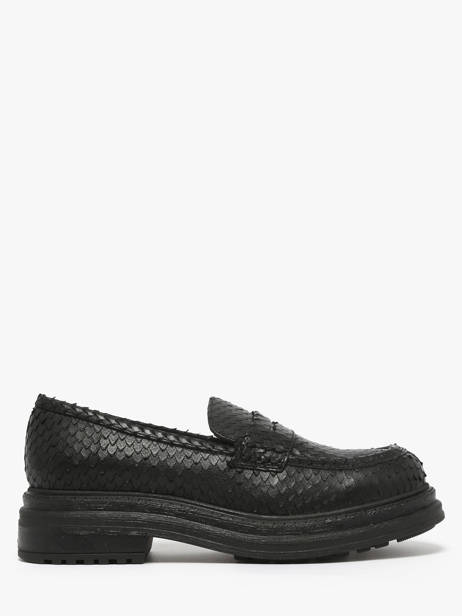 Slippers Uit Leder Aliwell Zwart accessoires A0234