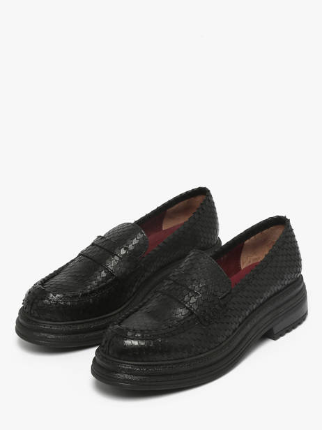 Slippers Uit Leder Aliwell Zwart accessoires A0234 ander zicht 1