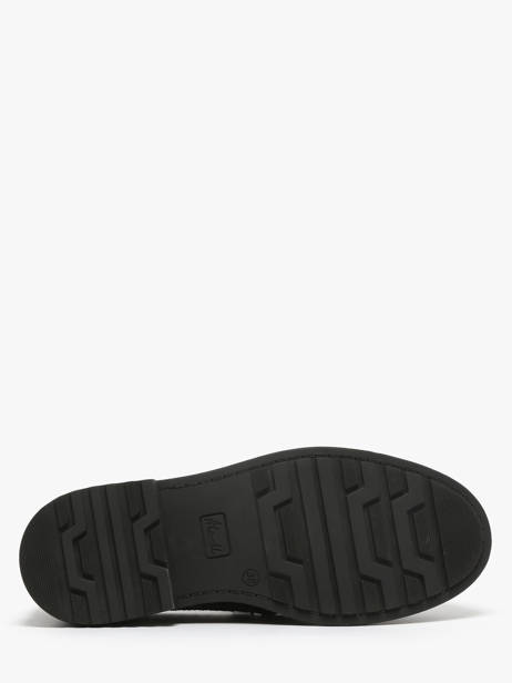 Slippers Uit Leder Aliwell Zwart accessoires A0234 ander zicht 4