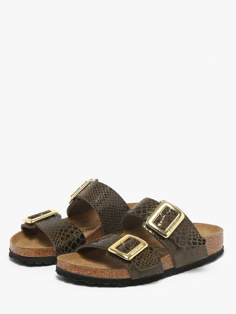 Slippers Birkenstock Groen accessoires 1030888 ander zicht 1