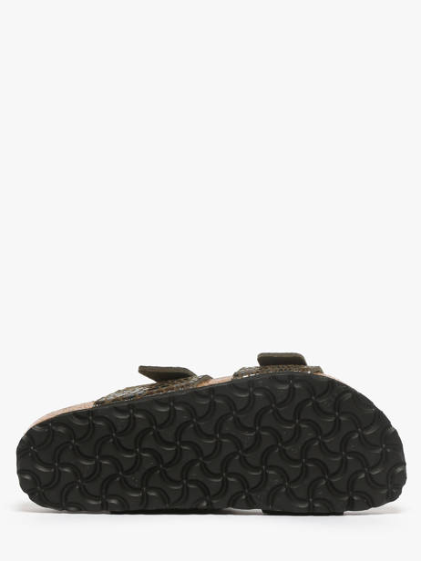 Slippers Birkenstock Groen accessoires 1030888 ander zicht 4