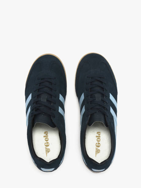 Sneakers Apollo Uit Leder Gola Blauw accessoires CLB777 ander zicht 3