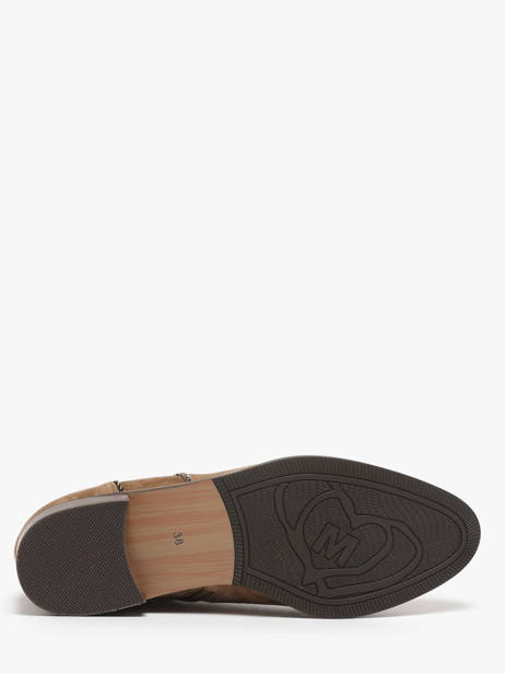 Stadsschoenen Uit Leder Mam'zelle Beige accessoires CSIRL61 ander zicht 4