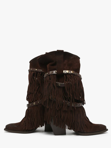 Santiago Laarzen Uit Leder Metisse Bruin accessoires XD2128 ander zicht 2