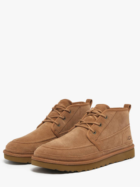 Bottines Neumel Moc Uit Leder Ugg Bruin men 1121645 ander zicht 1