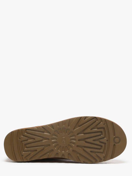 Classic Ultra Mini Boots Uit Leder Ugg Bruin men 1137391 ander zicht 4
