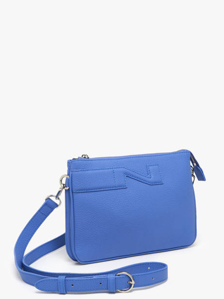 Cross Body Tas Milano Leder Nathan baume Blauw n city 3 ander zicht 1