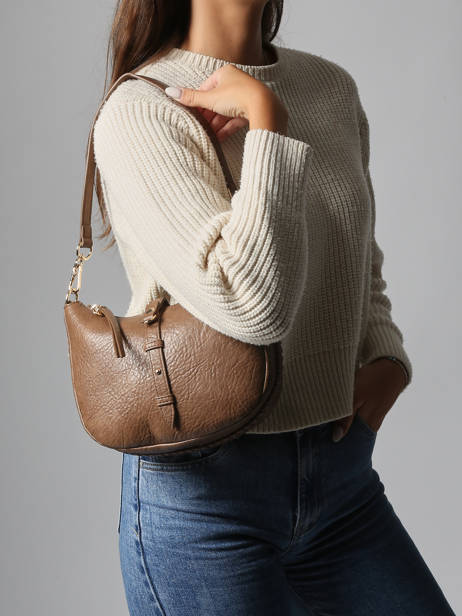 Schoudertas Bride Lulu castagnette Bruin bride ZAYDEN ander zicht 1