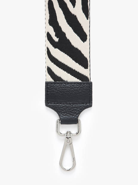 Schouderriem Zebra Milano Beige caviar CA25ZBAB ander zicht 1