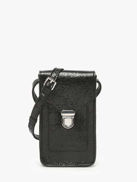 Telefoontas Eclipse Leder Paul marius Zwart eclipse TELEPECL