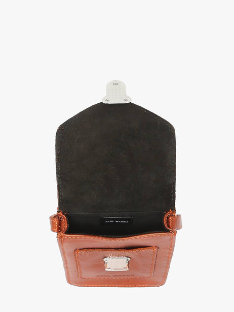 Telefoontas Ginger Leder Paul marius Bruin ginger TELEPGIN ander zicht 2