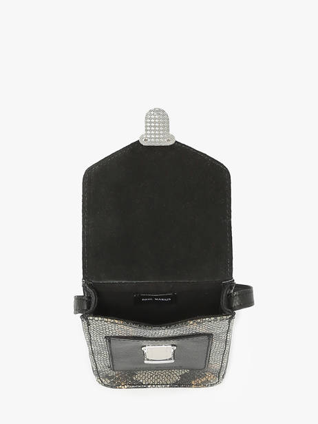 Telefoontas Python Leder Paul marius Zwart python TELEPPYT ander zicht 2