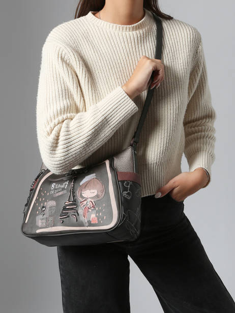 Cross Body Tas Mademoiselle Anekke Grijs mademoiselle 41803002 ander zicht 1