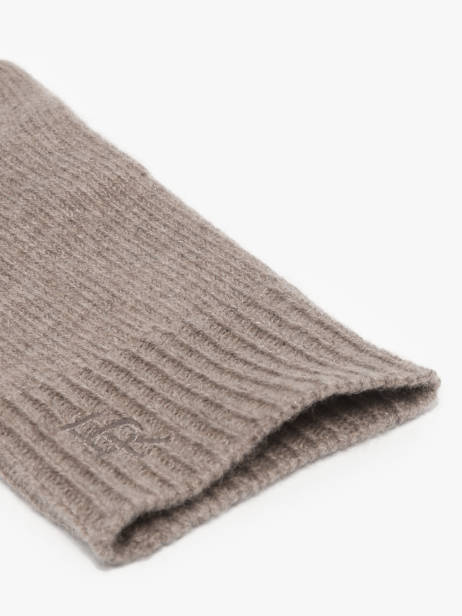 Handschoenen Cachemire Vercors  Etrier Beige vercors EVER428U ander zicht 1