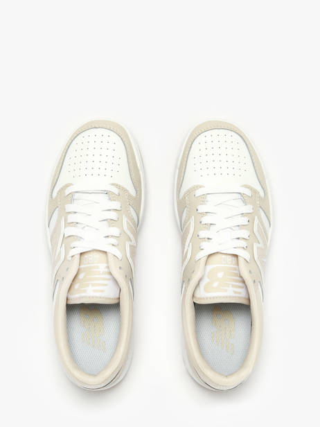 Sneakers Uit Leder New balance Wit boy BB480LBB ander zicht 3