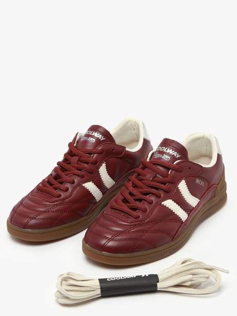 Sneakers Uit Leder Coolway Rood accessoires 7693165 ander zicht 1