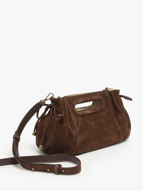 Shoppingtas Folk Light Leder Gerard darel Bruin folk light DCS08405 ander zicht 1