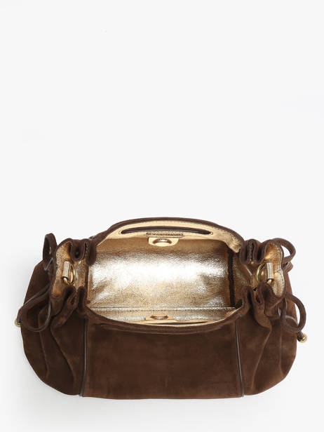Shoppingtas Folk Light Leder Gerard darel Bruin folk light DCS08405 ander zicht 2