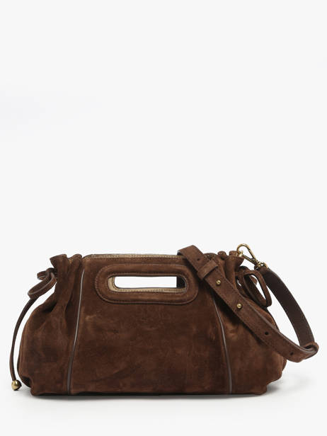 Shoppingtas Folk Light Leder Gerard darel Bruin folk light DCS08405 ander zicht 3
