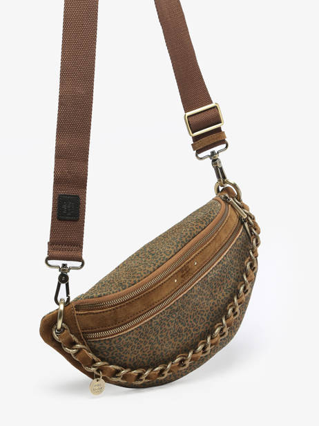 Heuptasje Mila louise Bruin vintage 23689PAV ander zicht 1