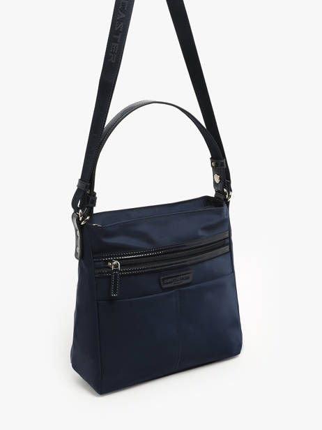 Cross Body Tas Basic Vernis Lancaster Blauw basic vernis 514-60 ander zicht 2