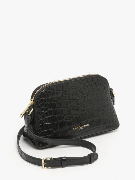 Cross Body Tas Exo Leder Lancaster Zwart exo 113 ander zicht 1
