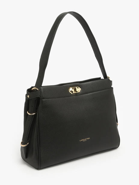 Schoudertas Mademoiselle Romy Leder Lancaster Zwart mademoiselle romy 106 ander zicht 1