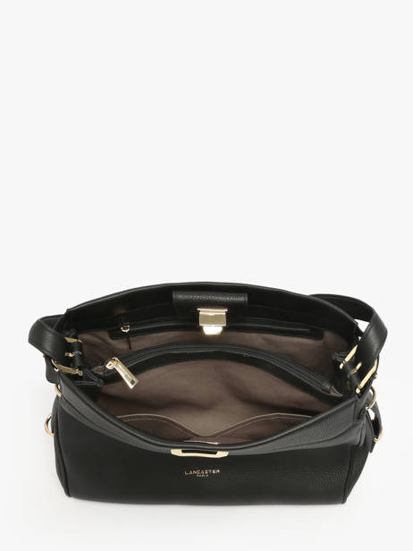 Schoudertas Mademoiselle Romy Leder Lancaster Zwart mademoiselle romy 106 ander zicht 2