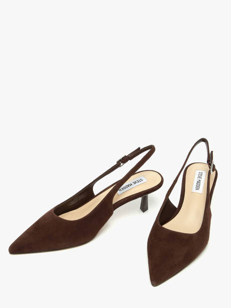Pumps Met Naaldhak Uit Leder Steve madden Bruin accessoires 11003902 ander zicht 1