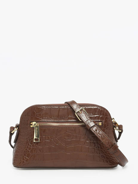 Cross Body Tas Exo Leder Lancaster Bruin exo 113 ander zicht 4