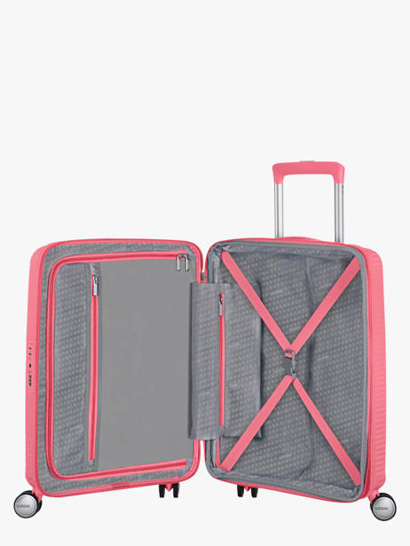 Handbagage Soundbox American tourister Roze soundbox 32G001 ander zicht 3