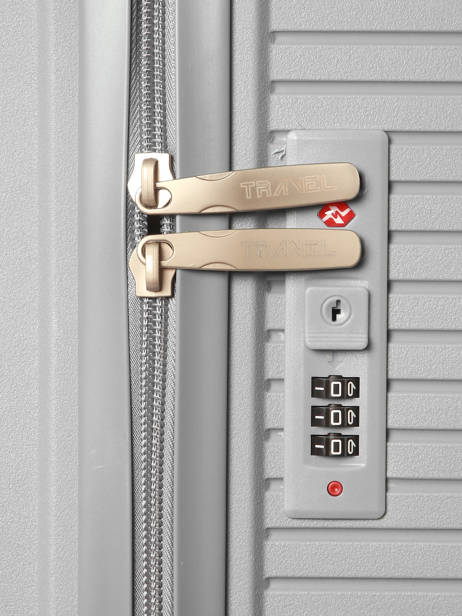 Harde Reiskoffer Victoria Travel Grijs victoria L ander zicht 1