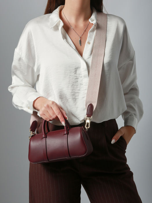 Longchamp Daylong chevron Handtas Violet