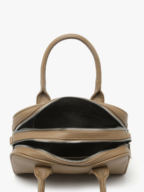 Handtas Grained Miniprix Bruin grained H8501 ander zicht 2