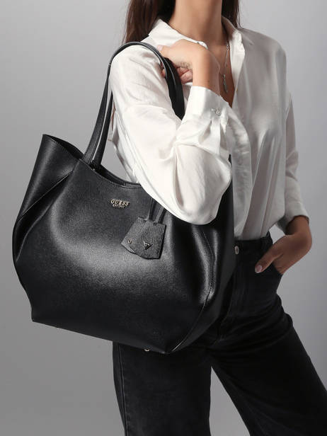 Schoudertas Amorette Guess Zwart amorette BG789824 ander zicht 1