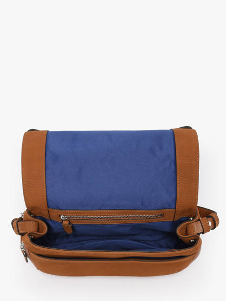 Cross Body Tas Simone Leder Le tanneur Bruin simone TMON1203 ander zicht 2