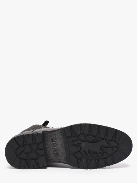 Enkellaarzen Mustang Grijs men M0031006 ander zicht 4