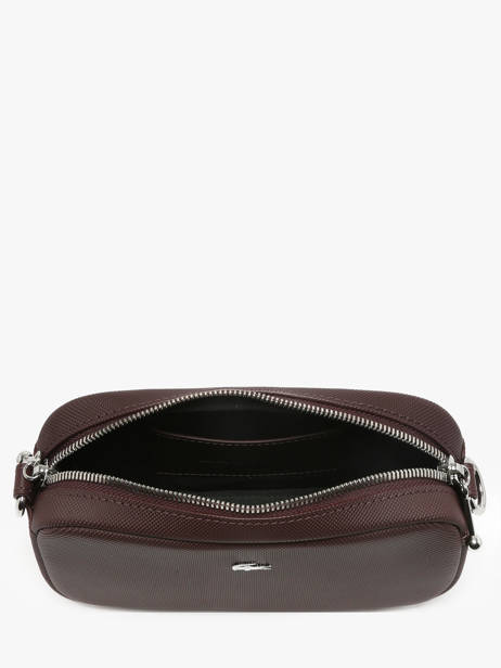 Cross Body Tas Daily City Lacoste Rood daily city NF4755DZ ander zicht 2