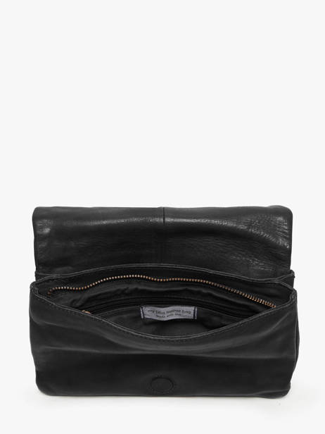 Cross Body Tas Heritage Leder Biba Zwart heritage BT33 ander zicht 3