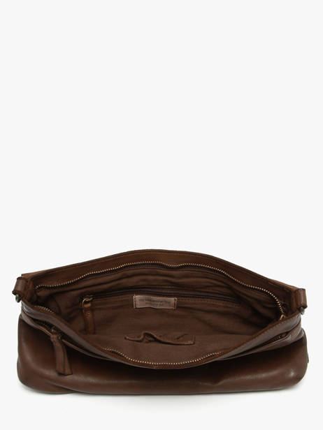 Cross Body Tas Heritage Leder Biba Bruin heritage BT5 ander zicht 2