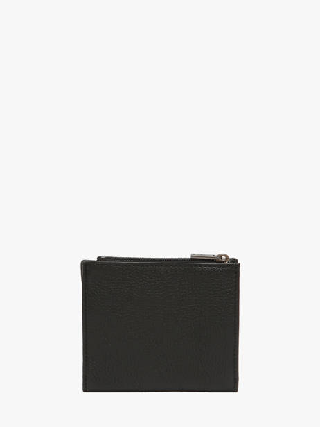 Portemonnee Madras Leder Etrier Zwart madras EMAD810 ander zicht 2