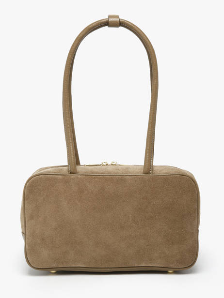 Schoudertas Velvet Caviar Leder Milano Bruin velvet caviar VC25093 ander zicht 4