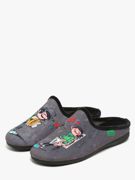 Pantoffels La maison de l'espadrille Grijs men 8 ander zicht 1