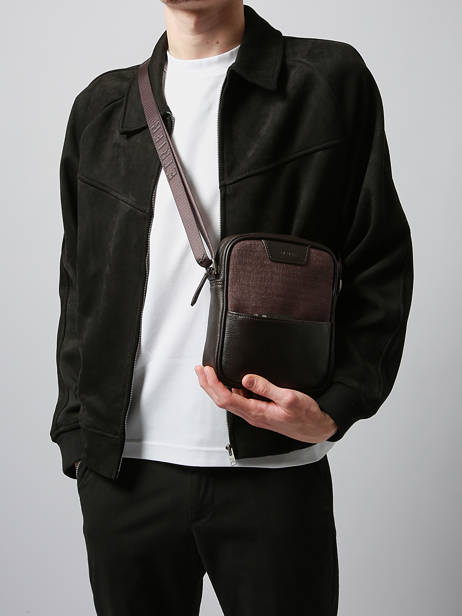 Cross Body Tas Light Etrier Bruin light ELIS729S ander zicht 1