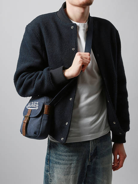 Cross Body Tas Naos Von dutch Blauw bags NAOS ander zicht 1