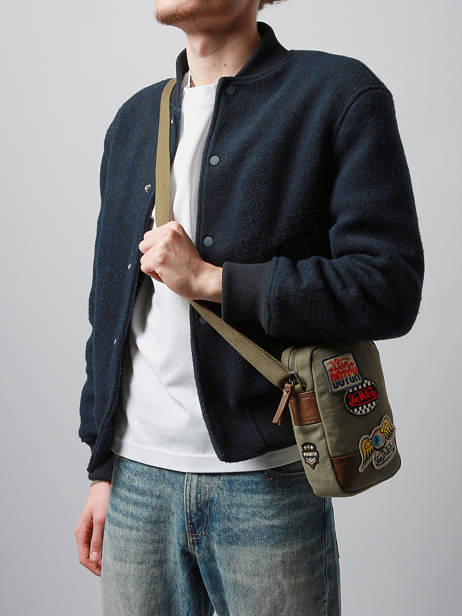 Cross Body Tas Kook Von dutch Groen bags KOOK ander zicht 1