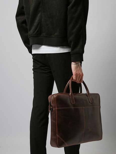 Documententas Op Wieltjes Maverick Bruin the original MAVTO313 ander zicht 1