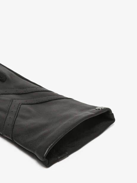 Handschoenen Isotoner Zwart men gloves 85125 ander zicht 1